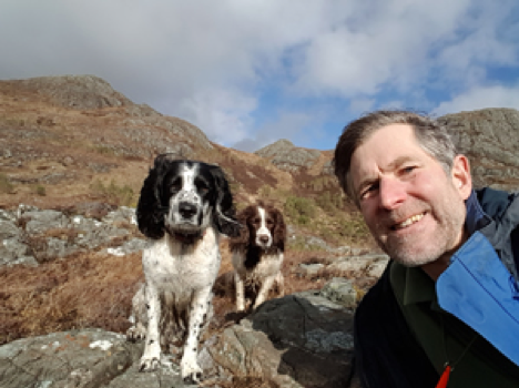 Spaniels Jane Ardern and Robert Falconer- Taylor
